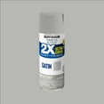 thumbnail image 1 of Stone Gray, Rust-Oleum American Accents 2X Ultra Cover Satin Spray Paint-355085, 12 oz, 1 of 10
