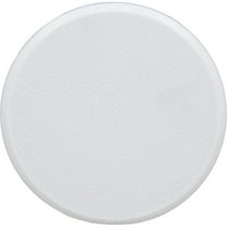 Stone Harbor Hardware Adhesive Wall Door Stop, 3 Inch, Easy Mount, Round Doorstop, White