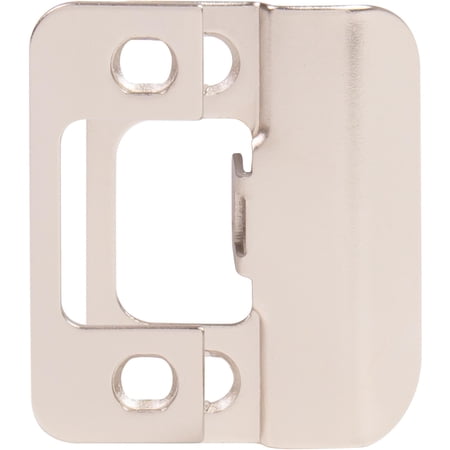 Stone Harbor Hardware Adjustable Strike Plate, Satin Nickel