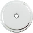 thumbnail image 1 of Stone Harbor Hardware Bi-Fold Closet Door Knob Backplate 1-3/4 Inches Polished Chrome, 1 of 8