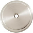 thumbnail image 1 of Stone Harbor Hardware Bi-Fold Closet Door Knob Backplate 1-3/4 Inches Satin Nickel, 1 of 8