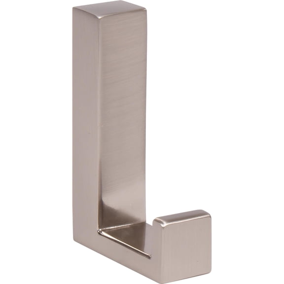 Stone Harbor Hardware Modern Single Robe Hook, Satin Nickel
