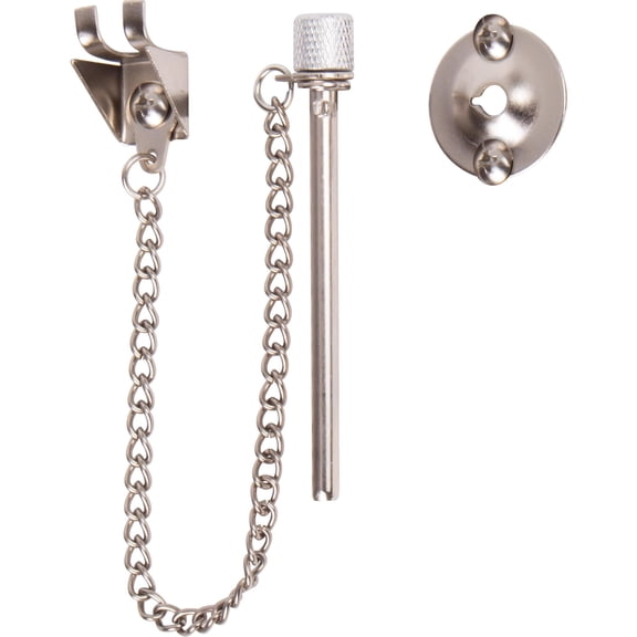 Stone Harbor Hardware Sliding Patio Door Security Pin, Nickel