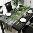 thumbnail image 1 of Stone Hot Spring Yellow Table Runner Luxury Home Dining Table Coffee Table Holiday Wedding Decoration Party Dinner Table Runner, 1 of 5