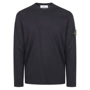 Stone Island Crew Neck Ribbed Neckline Sweatshirt Men's