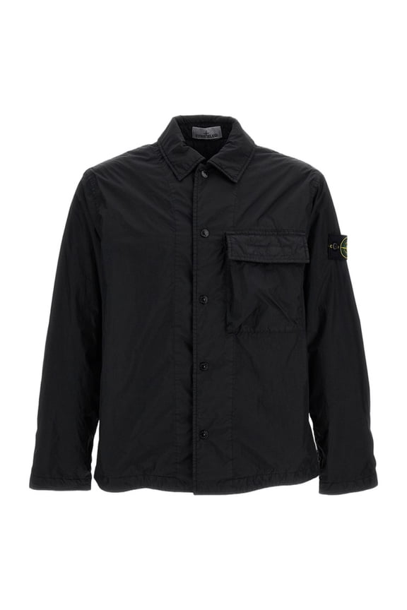 Lightweight Technical Nylon Jacket With Iconic Badge (Men's)