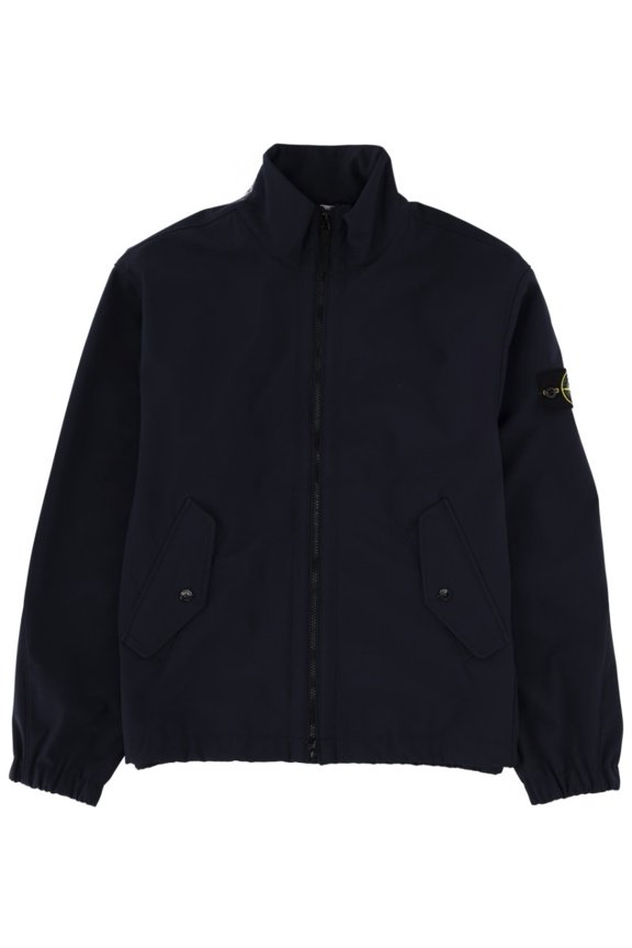 Neutrals Stiff Stand-Up Collar Polyester Jacket (Men's)