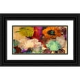 thumbnail image 1 of Stone, Jim 18x11 Black Ornate Wood Framed with Double Matting Museum Art Print Titled - Floating Flowers (detail), 1 of 4