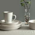 thumbnail image 1 of Stone Lain Albie 16-Piece Dinnerware Set Stoneware, White, 1 of 6