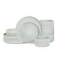 thumbnail image 1 of Stone Lain Bao 12-Piece Dinnerware Set Stoneware, Blue-Grey, 1 of 6