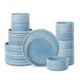 thumbnail image 1 of Stone Lain Bao 24-Piece Dinnerware Set Stoneware, Blue, 1 of 6
