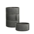 thumbnail image 1 of Stone Lain Bao 4-Piece Bowl Set Stoneware, Charcoal, 1 of 6