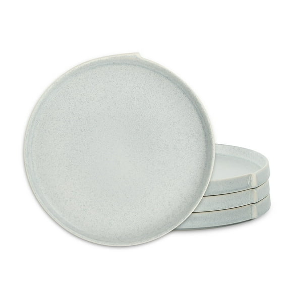 Stone Lain Bao 4-Piece Dinner Plate Set Stoneware, Blue-Grey