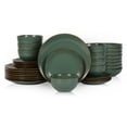 thumbnail image 1 of Stone + Lain Brasa Stoneware Collection Dinnerware Set, 32-Piece Service for 8, Green, 1 of 6