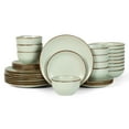 thumbnail image 1 of Stone + Lain Brasa Stoneware Collection Dinnerware Set, 32-Piece Service for 8, Light Green, 1 of 6