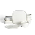 thumbnail image 1 of Stone Lain Cairo 12-Piece Dinnerware Set Stoneware, Service for 4, White, 1 of 6