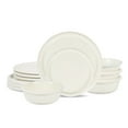 thumbnail image 1 of Stone Lain Capri 12-Piece Dinnerware Set Stoneware, White, 1 of 8