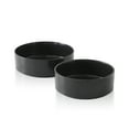 thumbnail image 1 of Stone Lain Celina Stoneware Collection Dinnerware Set, 2-Piece Serving Bowls, Black, 1 of 5