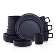 thumbnail image 1 of Stone Lain Cleo 16-Piece Dinnerware Set Stoneware, Dark Blue, 1 of 6