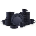 thumbnail image 1 of Stone Lain Cleo 32-Piece Dinnerware Set Stoneware, Dark Blue, 1 of 6