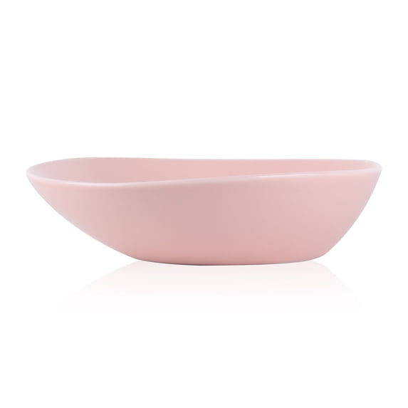 Stone + Lain Delilah Porcelain Collection Dish Set, 6 Bowls (8-inch) Service for 6, Blush