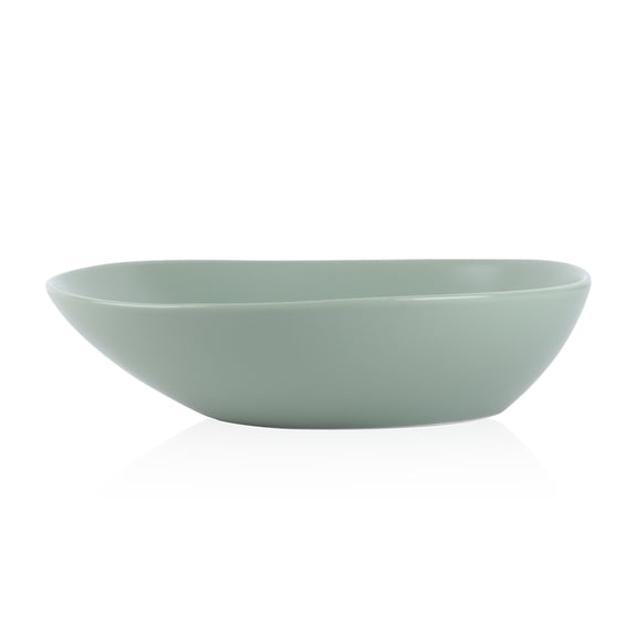 Stone + Lain Delilah Porcelain Collection Dish Set, 6 Bowls (8-inch) Service for 6, Honeydew