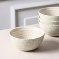 thumbnail image 1 of Stone Lain Dua 4-Piece Bowl Set Stoneware, White, 1 of 7