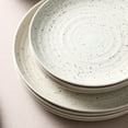 thumbnail image 1 of Stone Lain Dua 4-Piece Salad Plate Set Stoneware, White, 1 of 7