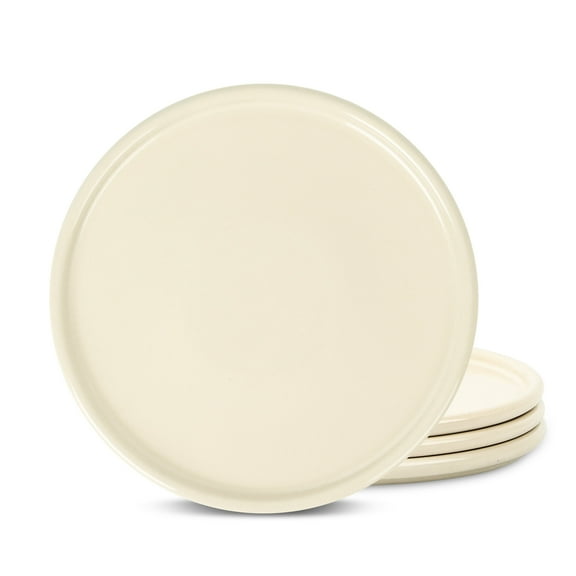 Stone Lain Eden 4-Piece Dinner Plate Set Stoneware, Beige