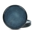 thumbnail image 1 of Stone Lain Eden 4-Piece Dinner Plate Set Stoneware, Dark Blue, 1 of 6