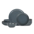 thumbnail image 1 of Stone Lain Elio 12-Piece Dinnerware Set Stoneware, Blue, 1 of 6