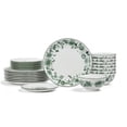 thumbnail image 1 of Stone Lain Esme 24-Piece Dinnerware Set Porcelain, Service for 8, Green, 1 of 6