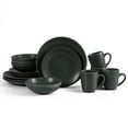 thumbnail image 1 of Stone Lain Grao 16-Piece Dinnerware Set Stoneware, Green, 1 of 8