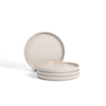 thumbnail image 1 of Stone Lain Haven 4-Piece Salad Plate Set Stoneware, Service for 4, Beige, 1 of 5
