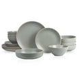 thumbnail interactive-video image 1 of Stone Lain Lauren 16-Piece Dinnerware Set Stoneware, Green, 1 of 7
