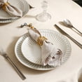 thumbnail image 1 of Stone Lain Linea 12-Piece Dinnerware Set Stoneware, White, 1 of 7