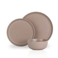 thumbnail image 1 of Stone Lain Logan 12-Piece Dinnerware Set Stoneware, Beige, 1 of 6