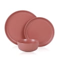 thumbnail image 1 of Stone Lain Logan 12-Piece Dinnerware Set Stoneware, Terracotta, 1 of 6
