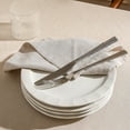 thumbnail image 1 of Stone Lain Oasis 4-Piece Dinner Plate Set Stoneware, White, 1 of 6