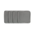 thumbnail image 1 of Stone Lain Olivia Stoneware Salad Plate Replacements, 4 Count, Gray Embossed Basket Weave, 1 of 3