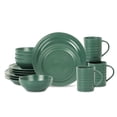thumbnail image 1 of Stone Lain Orbit 16-Piece Dinnerware Set Stoneware, Green, 1 of 6