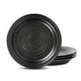 thumbnail image 1 of Stone Lain Orbit 4-Piece Dinner Plate Set Stoneware, Charcoal, 1 of 5