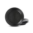 thumbnail image 1 of Stone Lain Orbit 4-Piece Salad Plate Set Stoneware, Charcoal, 1 of 5