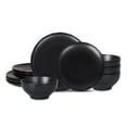thumbnail image 1 of Stone Lain Rio 12-Piece Dinnerware Set Stoneware, Black, 1 of 6