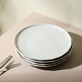 thumbnail image 1 of Stone Lain Rio 4-Piece Dinner Plate Set Stoneware, Beige, 1 of 7