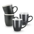 thumbnail image 1 of Stone Lain Serenity Rustic Stoneware Dinnerware Mug Replacements, Gray and Cream, 1 of 6