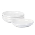 thumbnail image 1 of Stone Lain Verso 4-Piece Dinner Plate Set Porcelain, White, 1 of 6