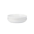 thumbnail image 1 of Stone Lain Virtuo 4-Piece Dinner Plate Set Porcelain, White, 1 of 5