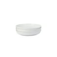 thumbnail image 1 of Stone Lain Virtuo 4-Piece Salad Plate Set Porcelain, White, 1 of 5