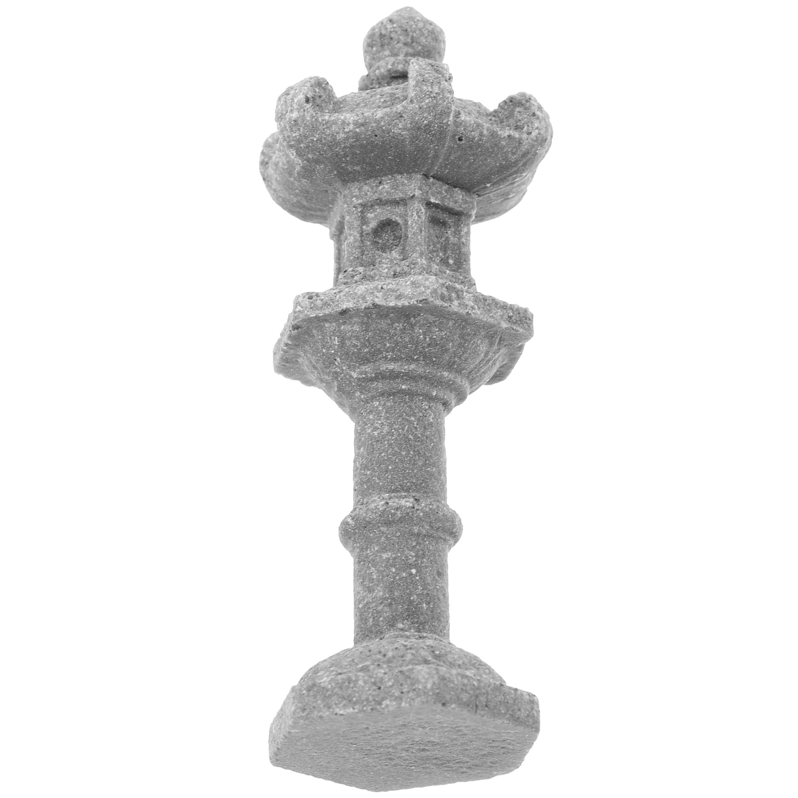 Stone Lantern Models Micro Landscape Pavilion Ornament Decoration for